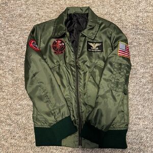 Spirit Halloween Top Gun Maverick costume jacket